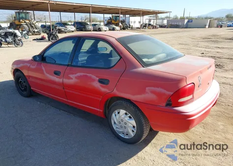 1999 Dodge Neon Highline z USA, uszkodzony, nr VIN 1B3ES47CXXD151939